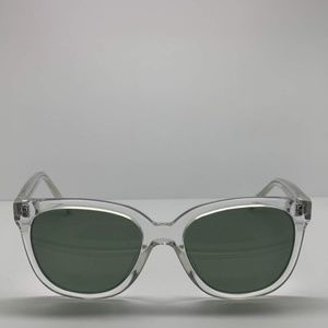Warby Parker Clear Oval Sunglasses